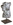 h:30cm/l:15cm  avec socle
